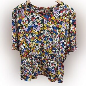 Ann Taylor Spring Bloom top 🌸